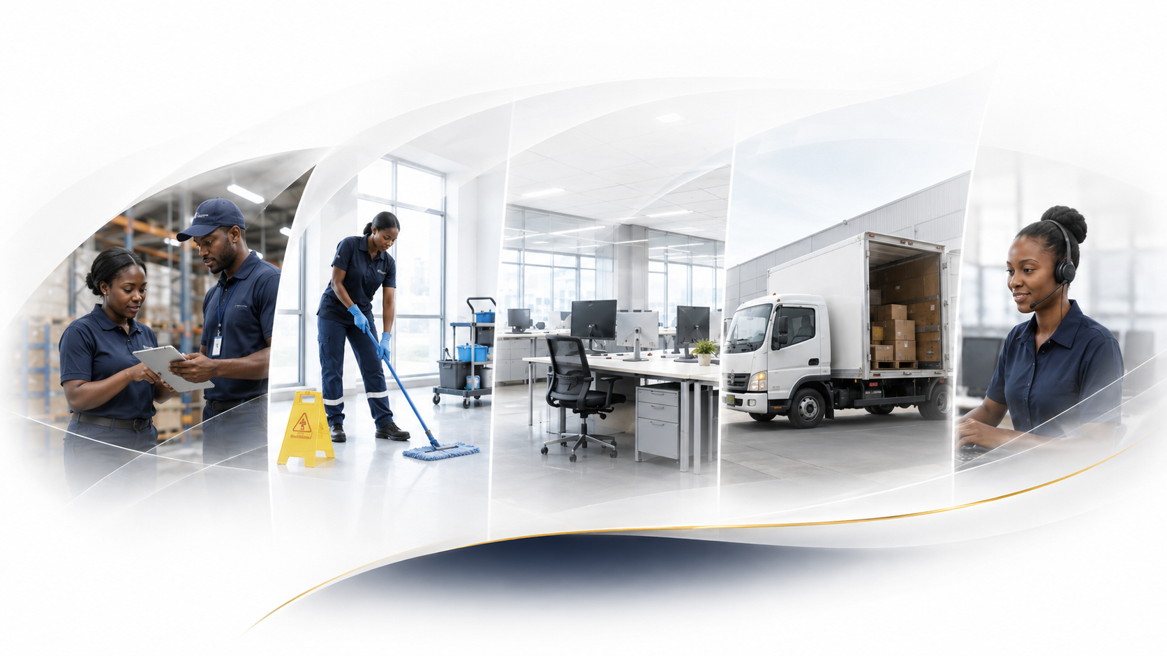 Hlanganane integrated services — workforce, cleaning, office, distribution and operational support